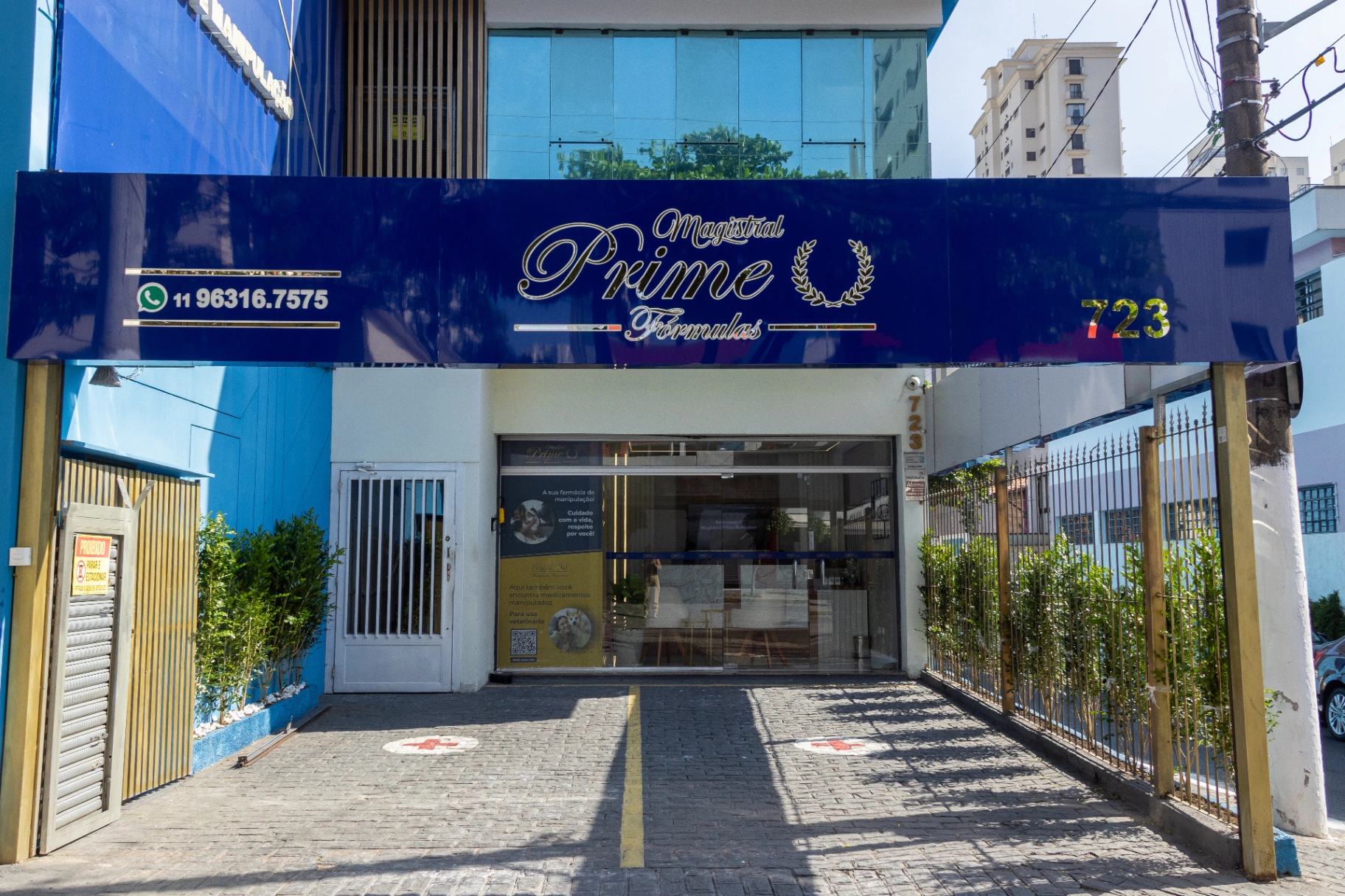 Fachada da Magistral Prime Fórmulas no Tatuapé